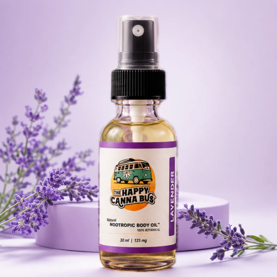 Nootropic Body Oil ™ Travel Lavender Scent