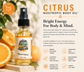 Nootropic Body Oil ™ Travel Citrus Scent