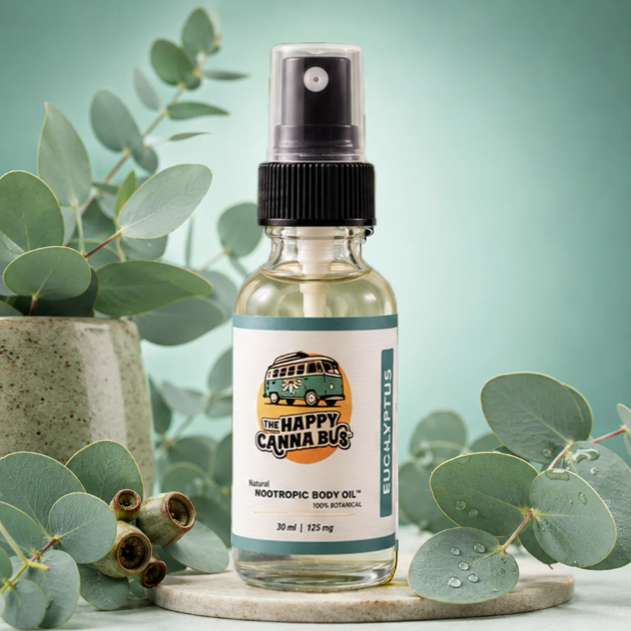 Nootropic Body Oil ™ Travel Eucalyptus Scent