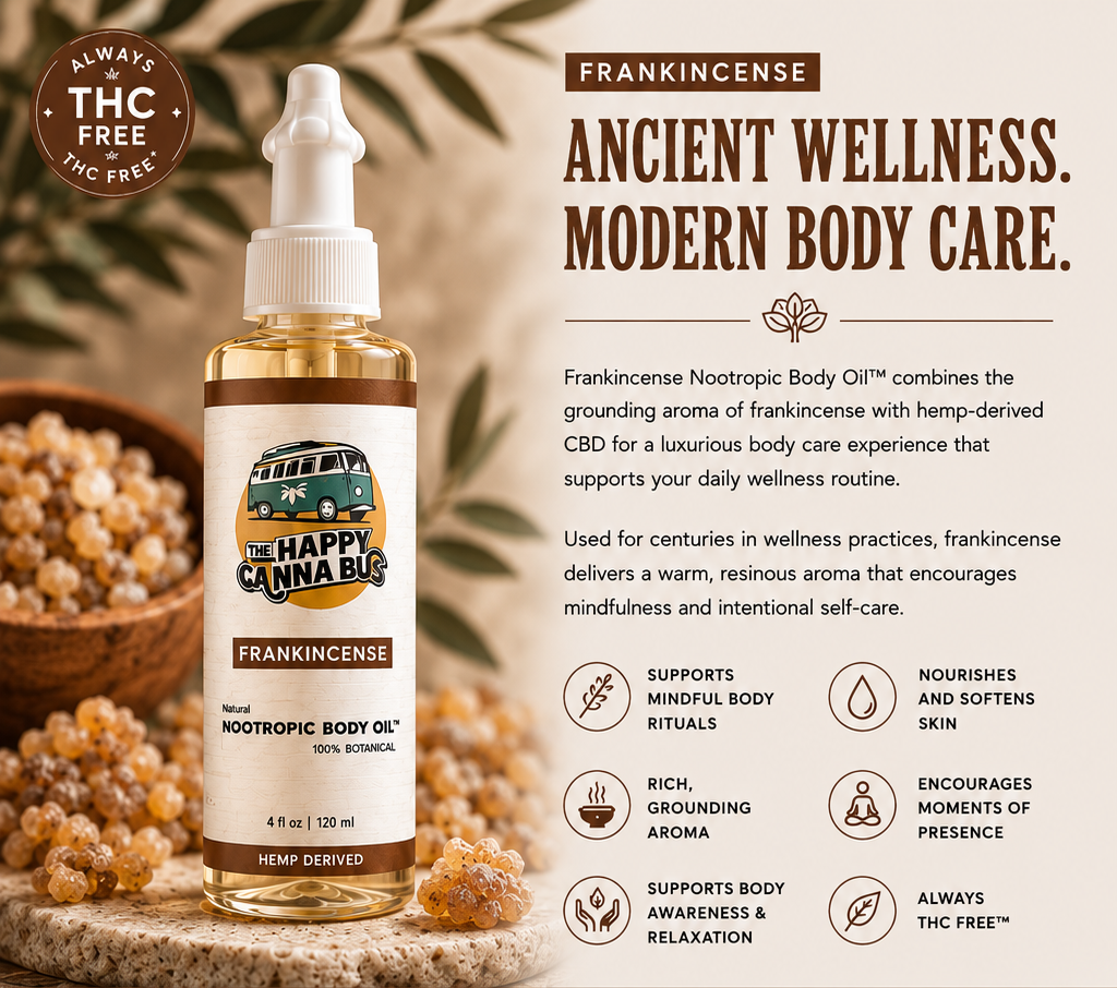 Nootropic Body Oil ™ Frankincense Scent